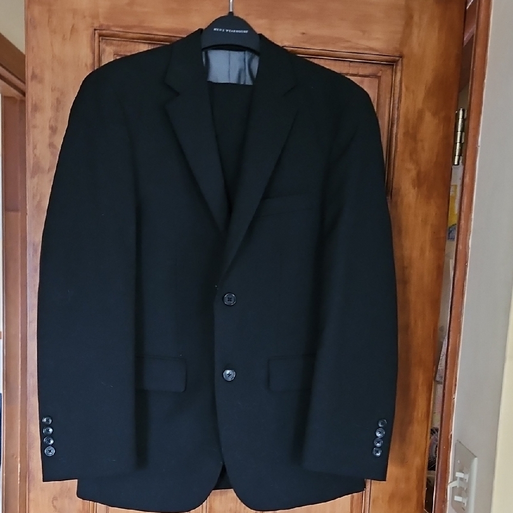 Pronto Uomo Elegant Black Sport Coat And Pants